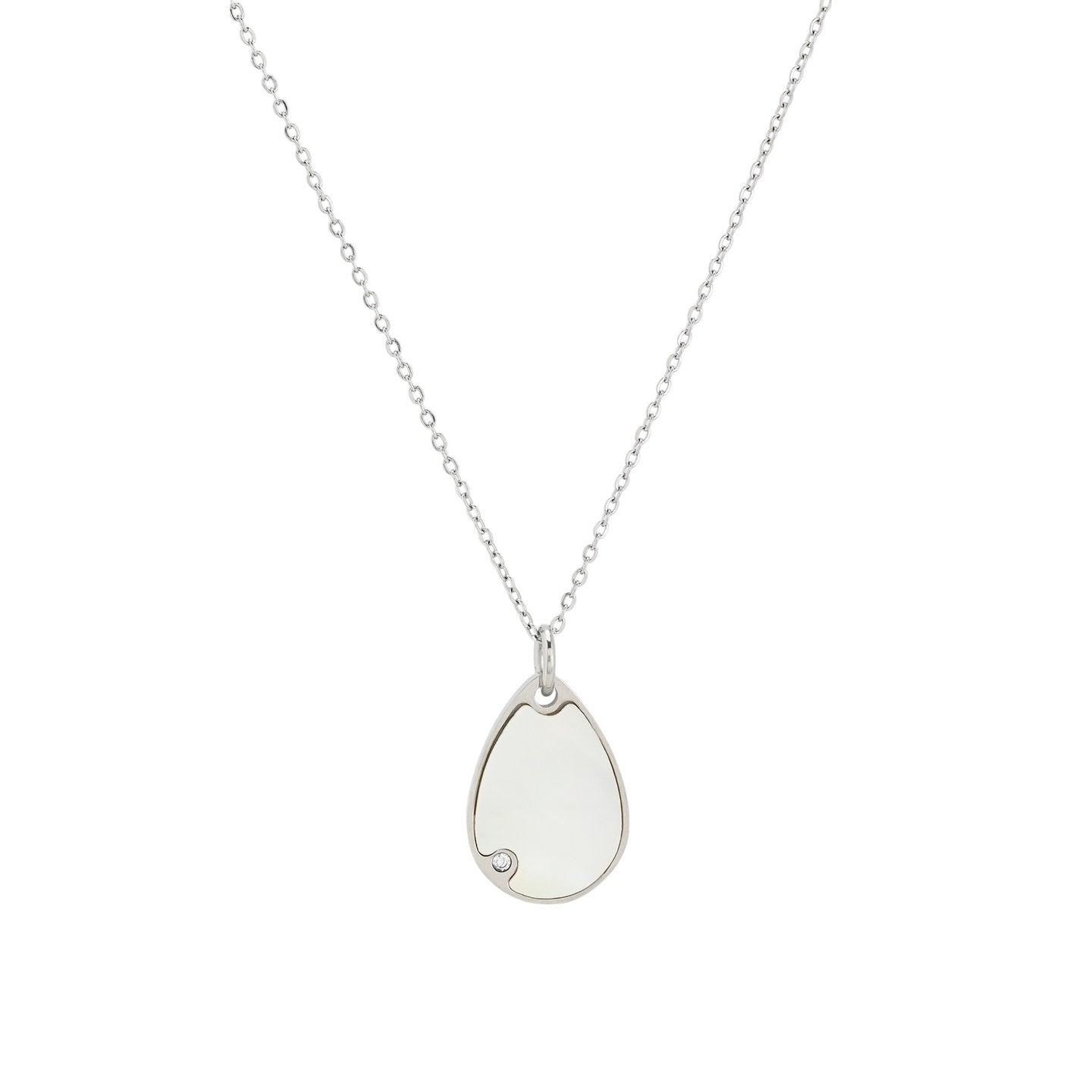 Collier en acier ovale