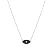 Collier en acier œil noir