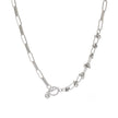 Collier en acier épais avec noeud