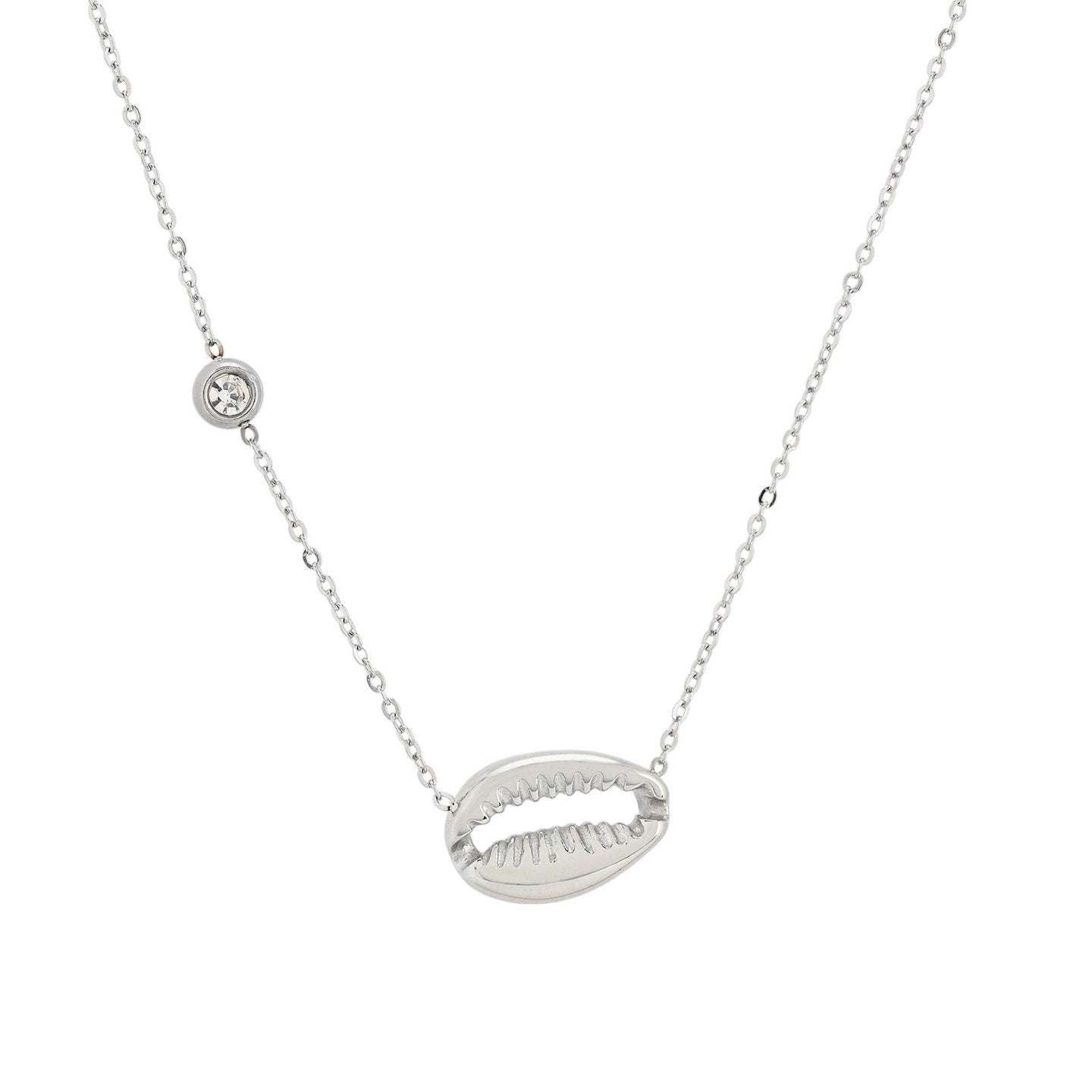 Collier en acier coquille