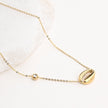 Collier en acier coquille