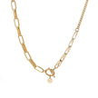 Collier en acier réversible avec liens