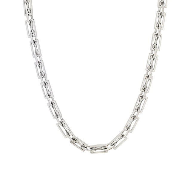Collier en acier rectangles