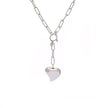 Collier en acier cœur plein