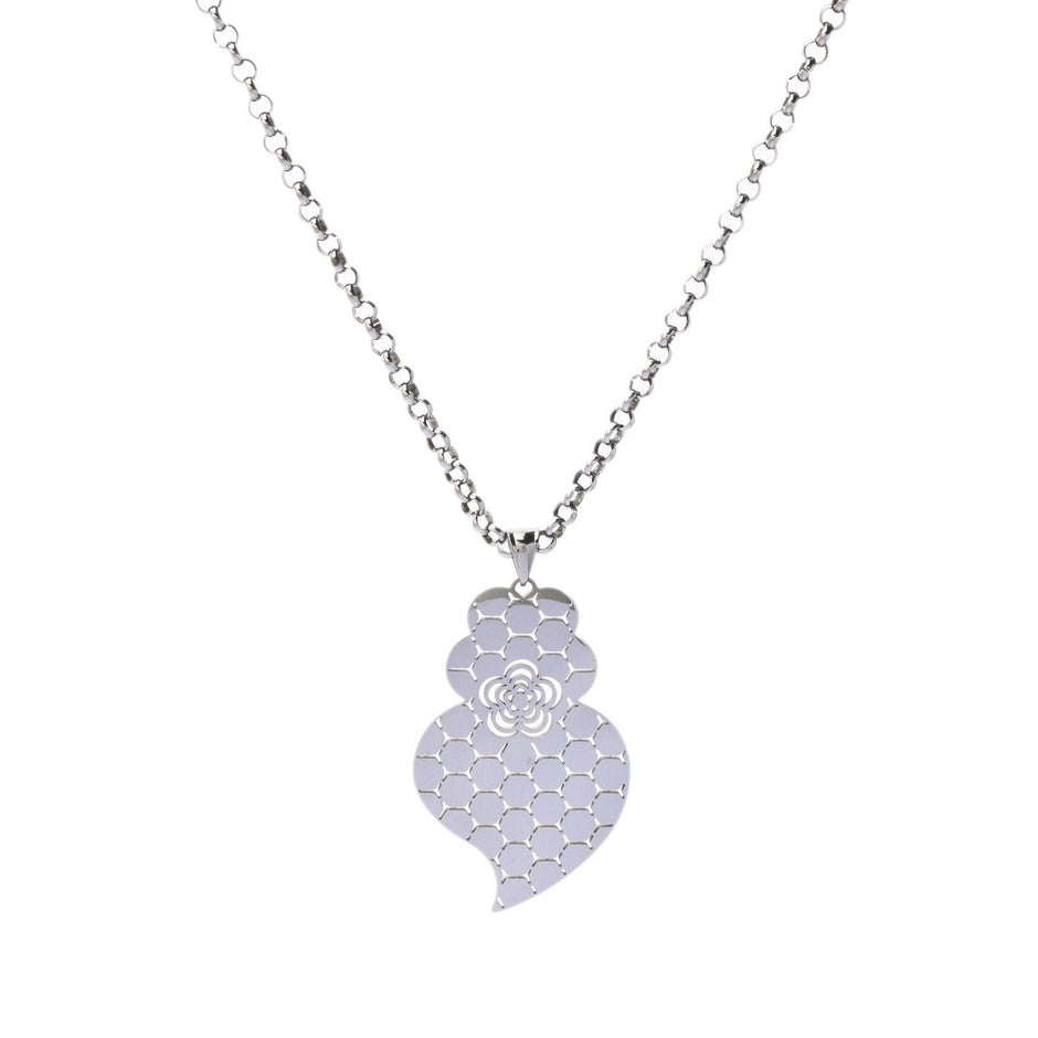 Collier en acier coração de viana